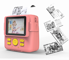 Цифровая камера DENN FUNNY CAM c функцией термопечати, Pink (TDC015PK)